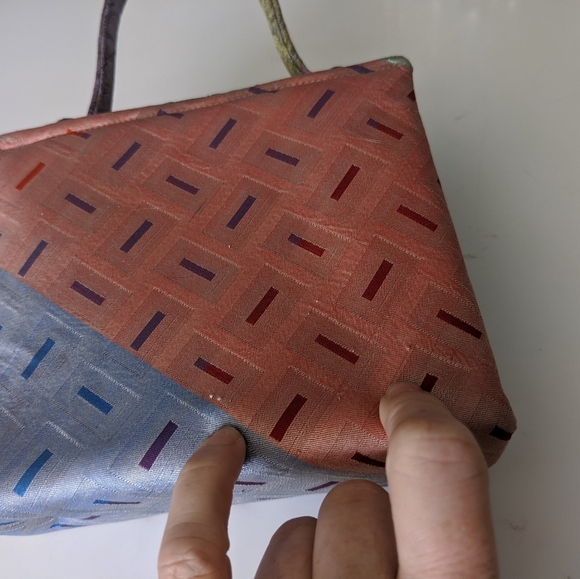 Fentio fabric handle handbag with tassel - Picture 7 of 9